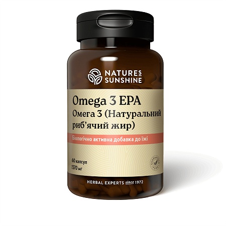 ОМЕГА-3 Натуральный рыбий жир (Omega 3 EPA)