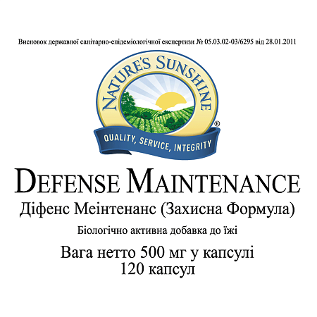 Захисна формула (Defense Maintenance)